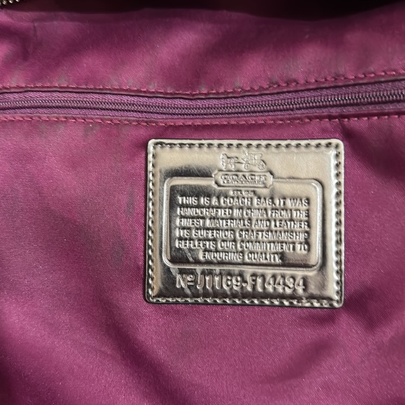 Coach poppy 2 way sparkle purse - Picture 16 of 16